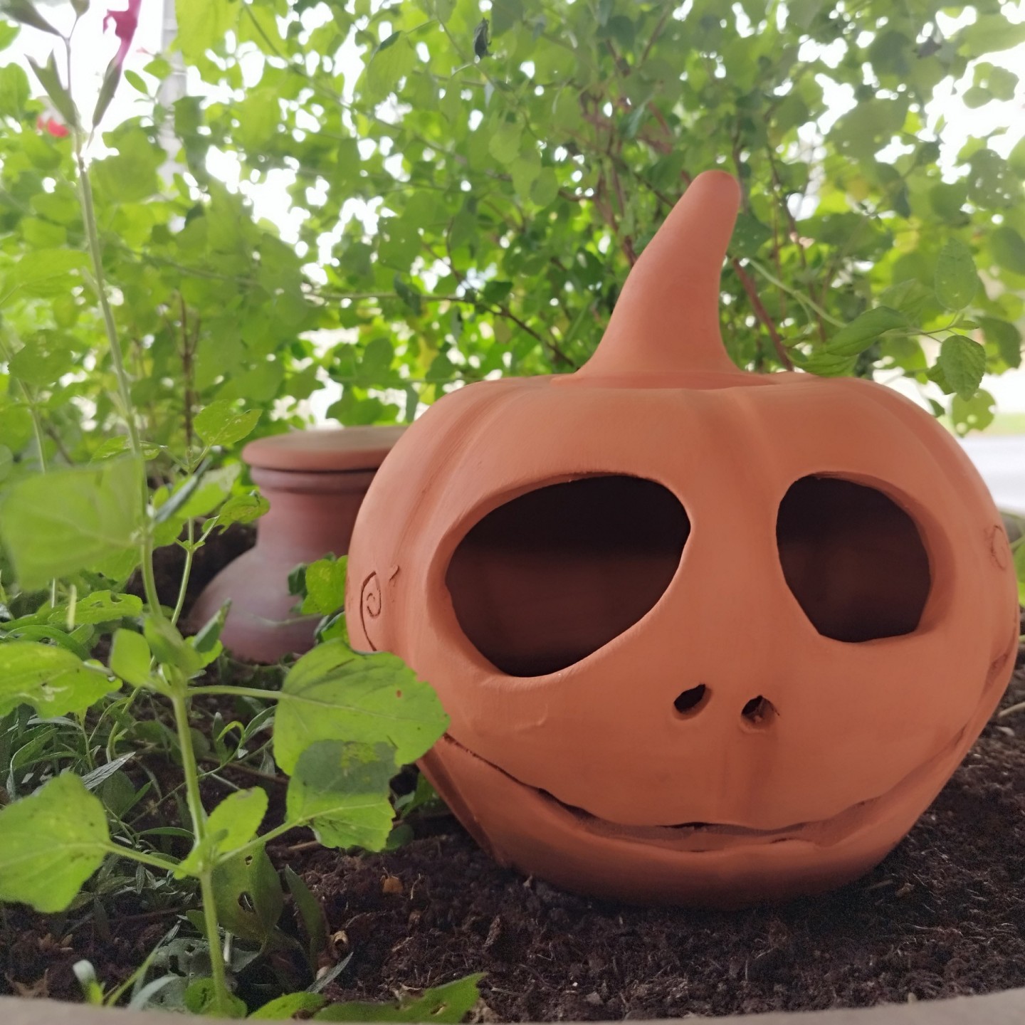 Citrouilles en Poterie Artisanales - Édition Limitée pour Halloween