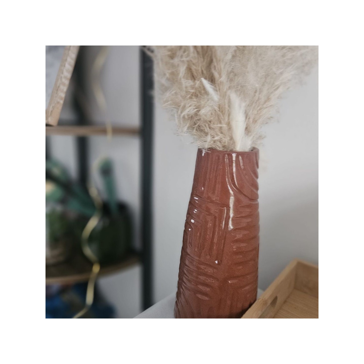 Vase Ariane – Poterie Artisanale Inspirée de la Grèce Antique | Décoration Moderne