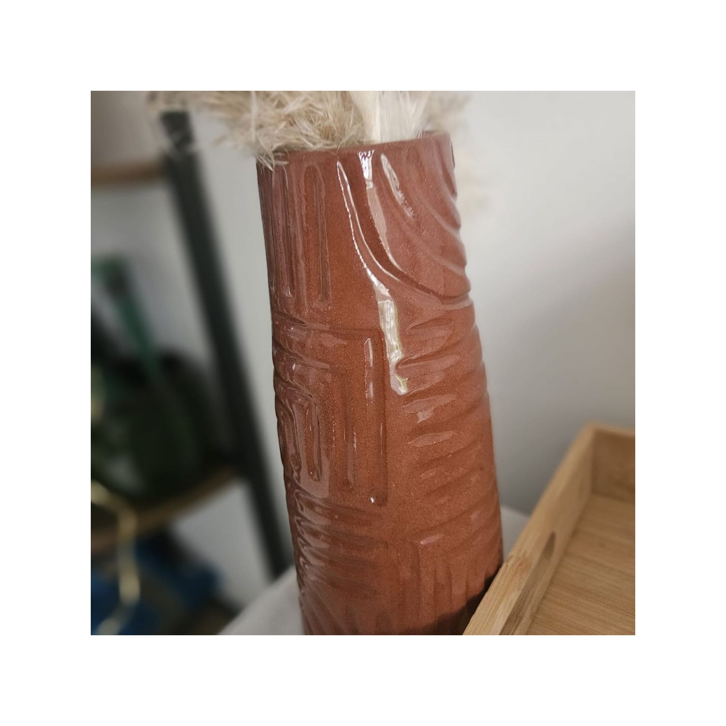 Vase Ariane – Poterie Artisanale Inspirée de la Grèce Antique | Décoration Moderne