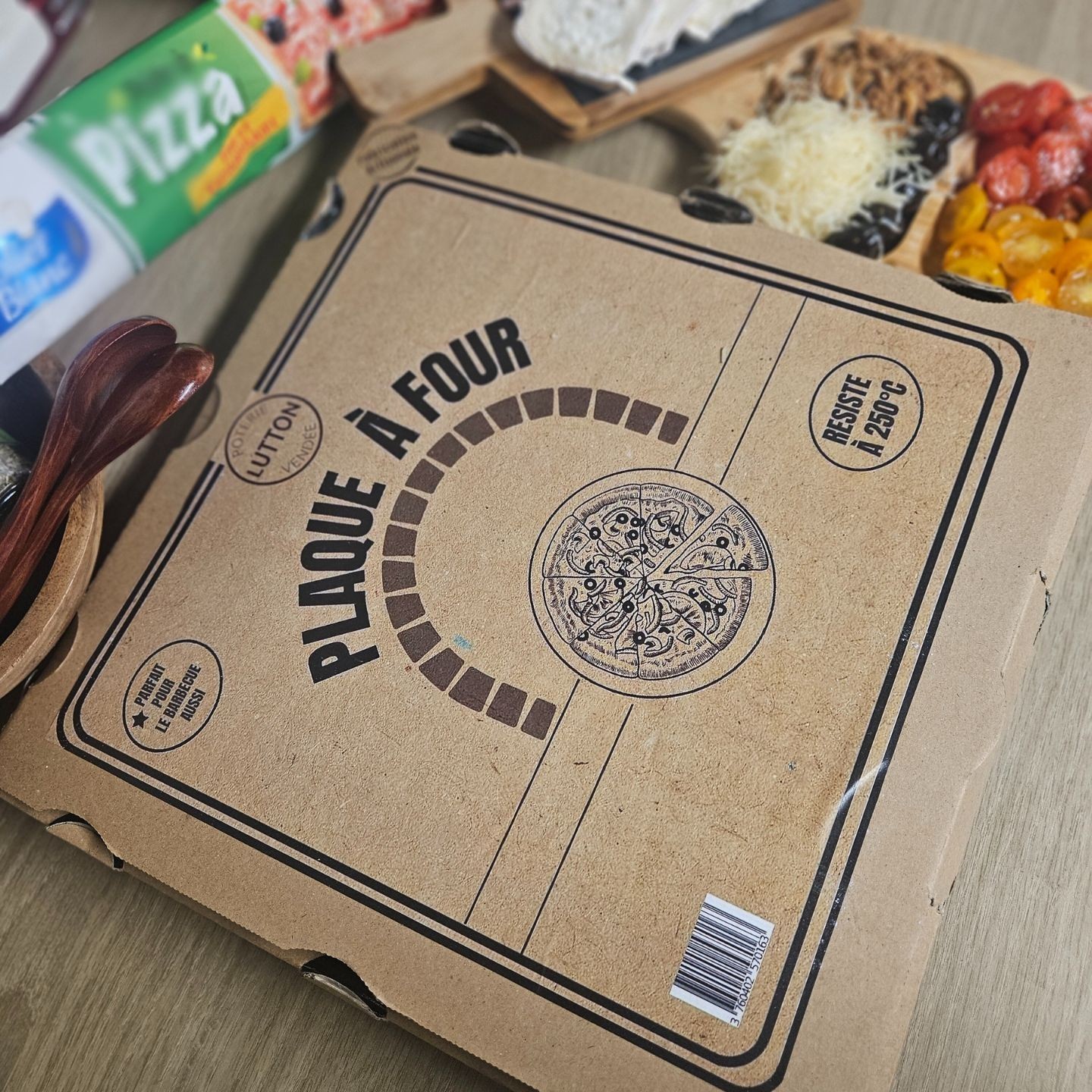 Pierre à Four Artisanale en Céramique -Refractaire