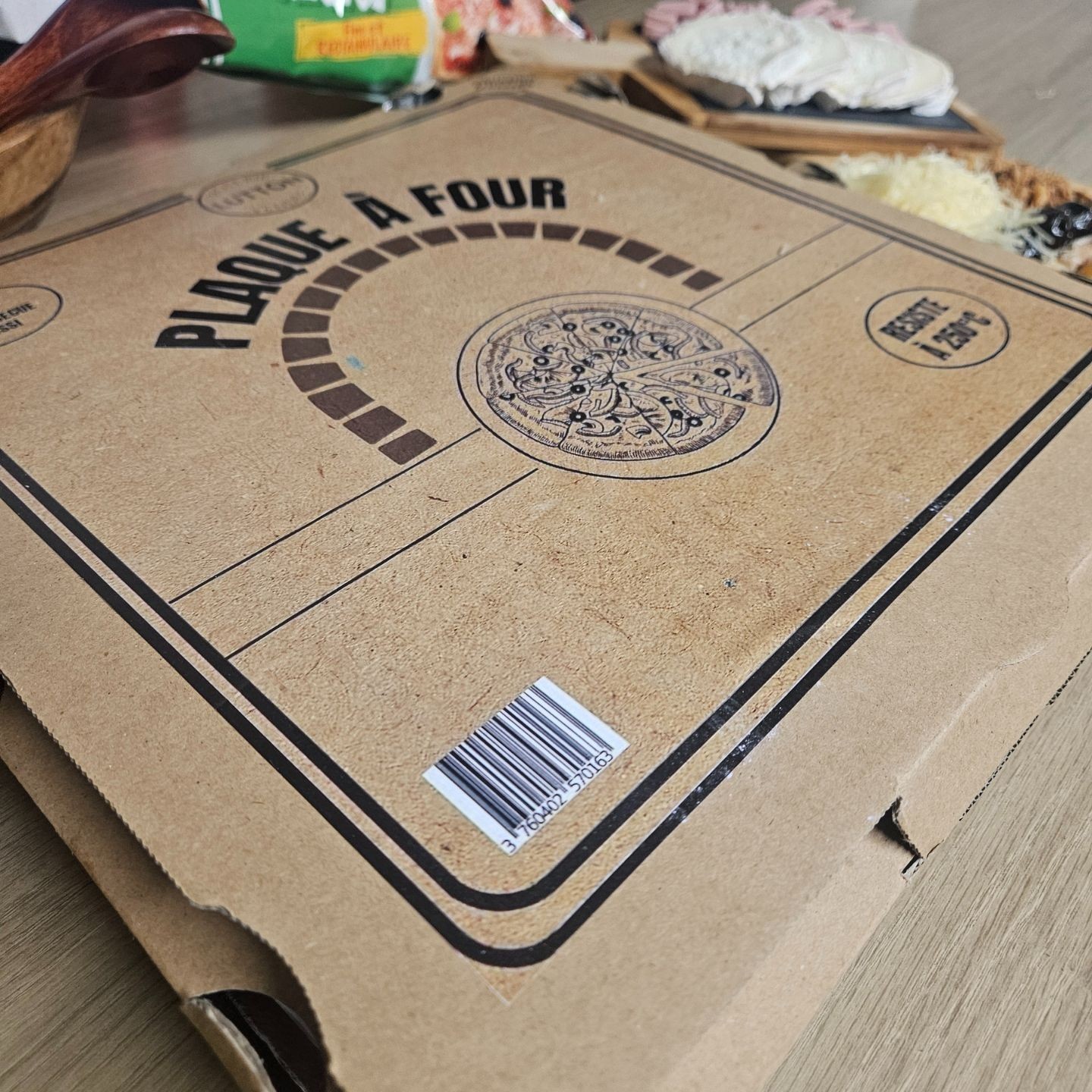 Pierre à Four Artisanale en Céramique -Refractaire