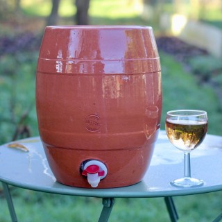 Tonneau à BIB en Poterie – Artisanale Française pour vos boissons