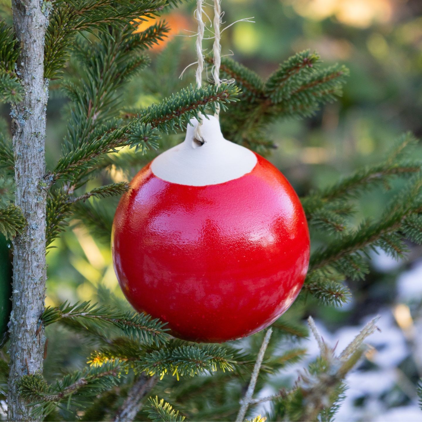 Boule de Noël en Céramique Artisanale – Fait Main en France | Atelier Lutton