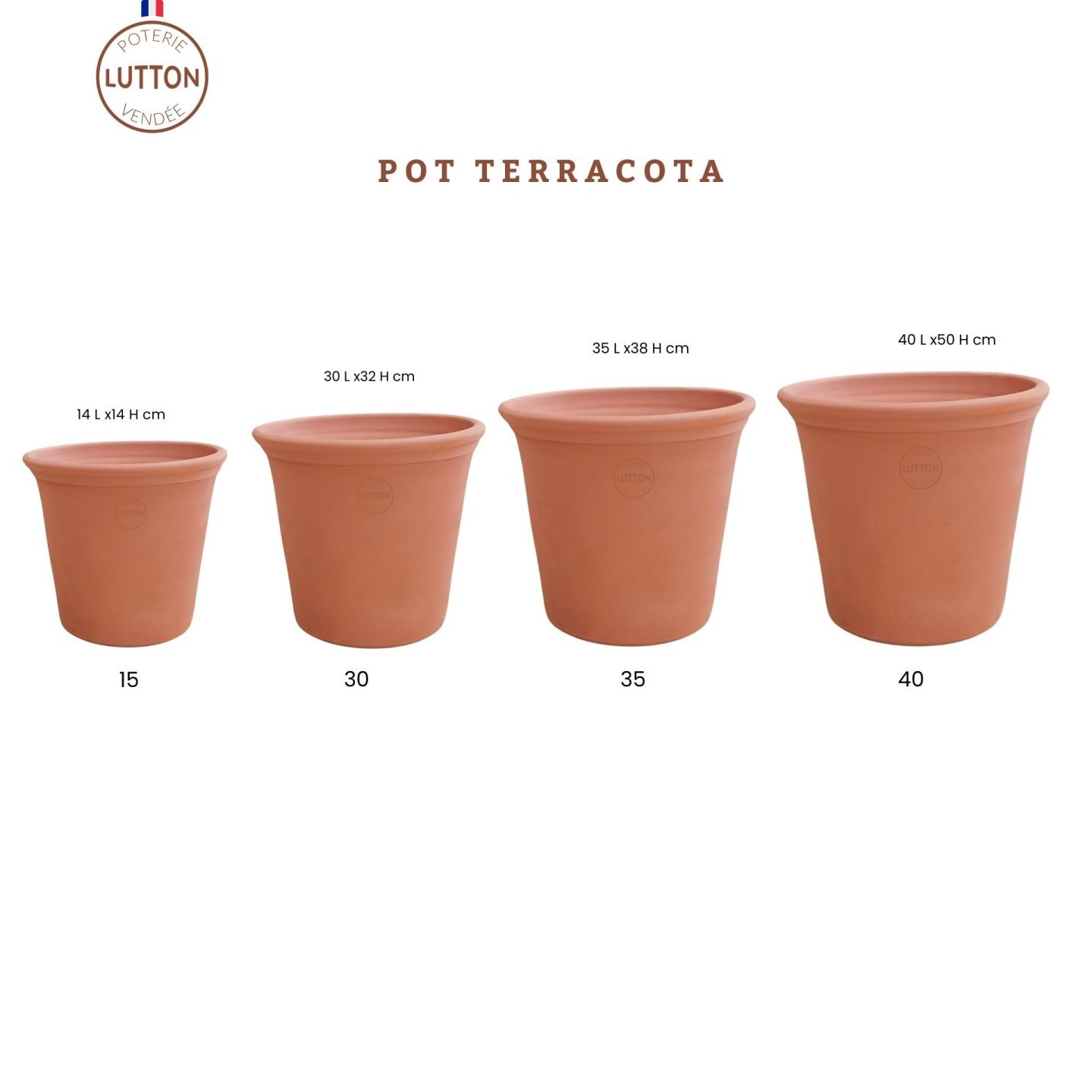 Coffret Fête des Mères Pot Terracotta + Mini Olla 25 cl – Cadeau jardinage