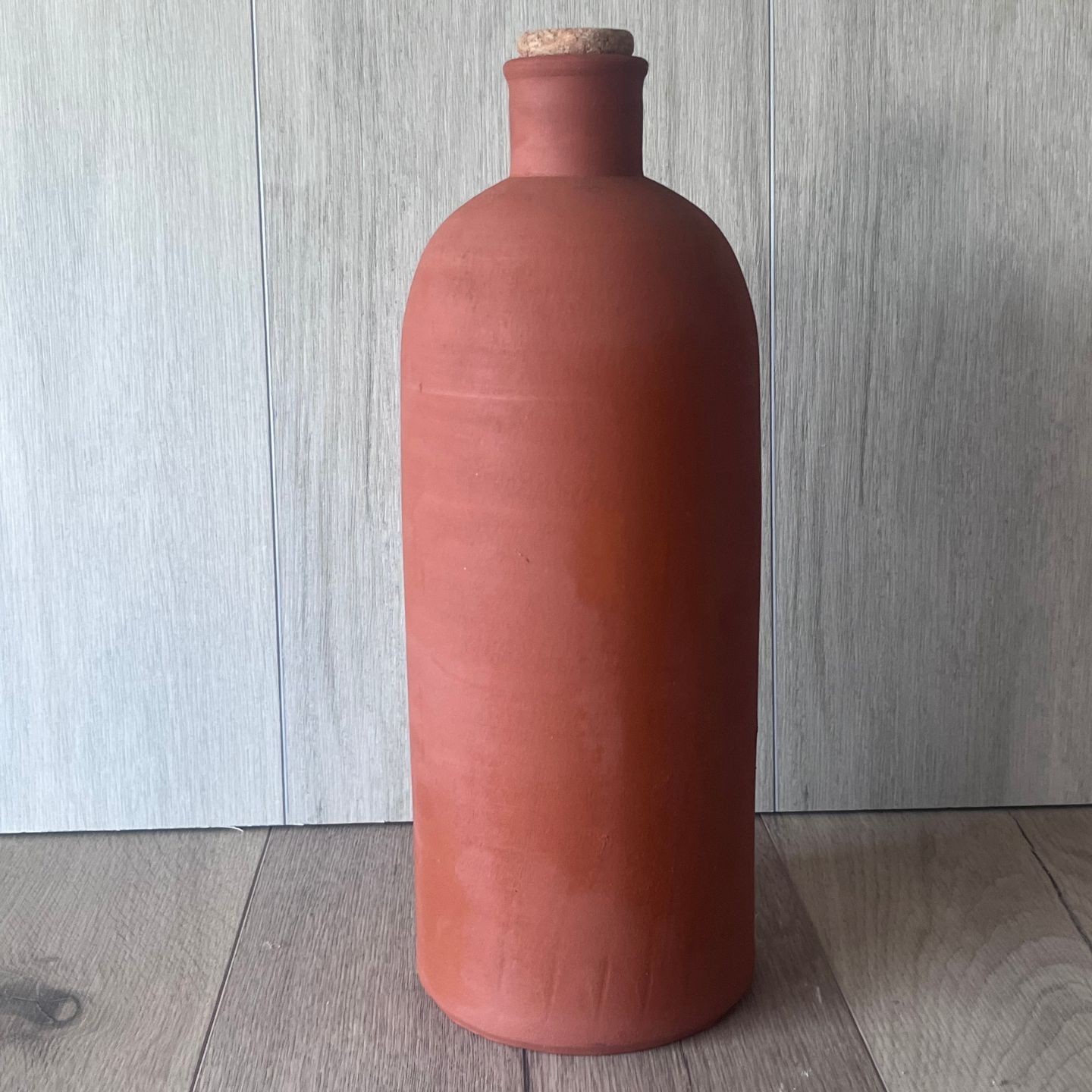 Bouteille poreuse 1,5 L en terre cuite | Poterie artisanale française