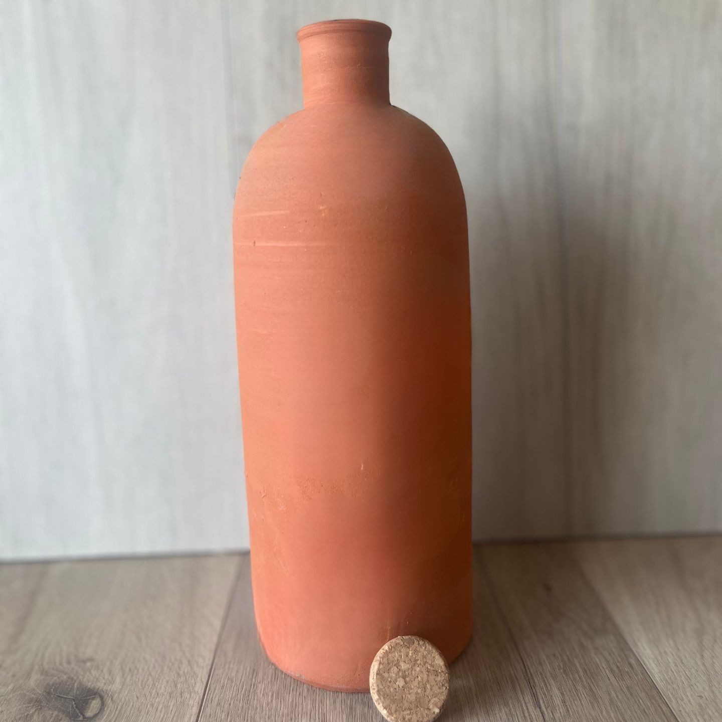 Bouteille poreuse 1,5 L en terre cuite | Poterie artisanale française